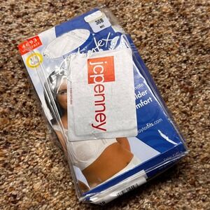 Playtex 18 Hour Ultimate Shoulder Comfort Wirefree Bra 4693 White 38B New